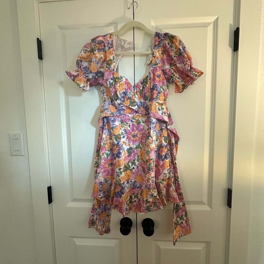 Floral summer dress
